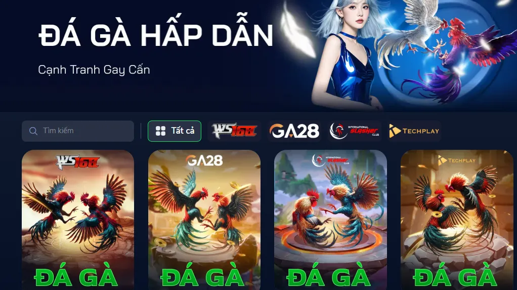 Đá Gà NOHU – Sân Chơi Đỉnh Cao Dành Cho Kê Thủ Tại nhà cái NOHU, sảnh đá gà cung cấp nhiều loại hình đá gà nổi tiếng giúp người chơi có thể lựa chọn và tận hưởng những trận đấu kịch tính với các mức cược đa dạng