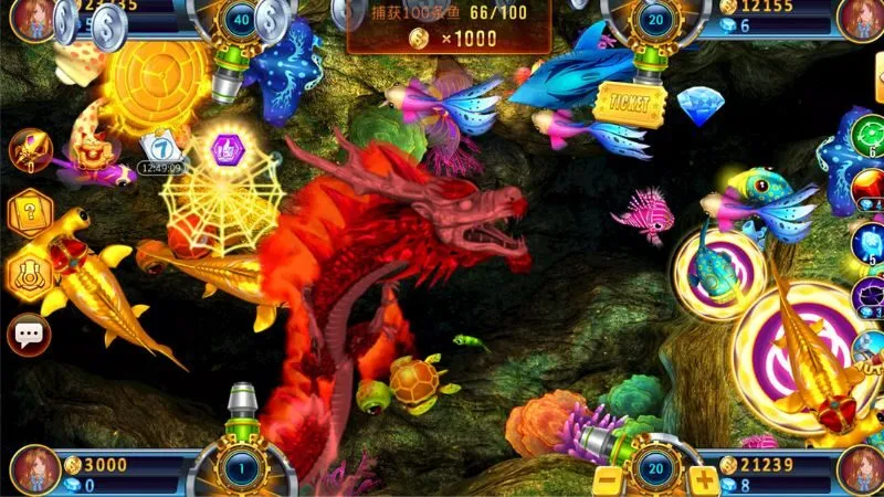 Bắn Cá Long Vương - Sảnh Game Đẳng Cấp Nhất Tại NOHU Theo dõi vị trí cá xuất hiện khi chơi Bắn Cá Long Vương